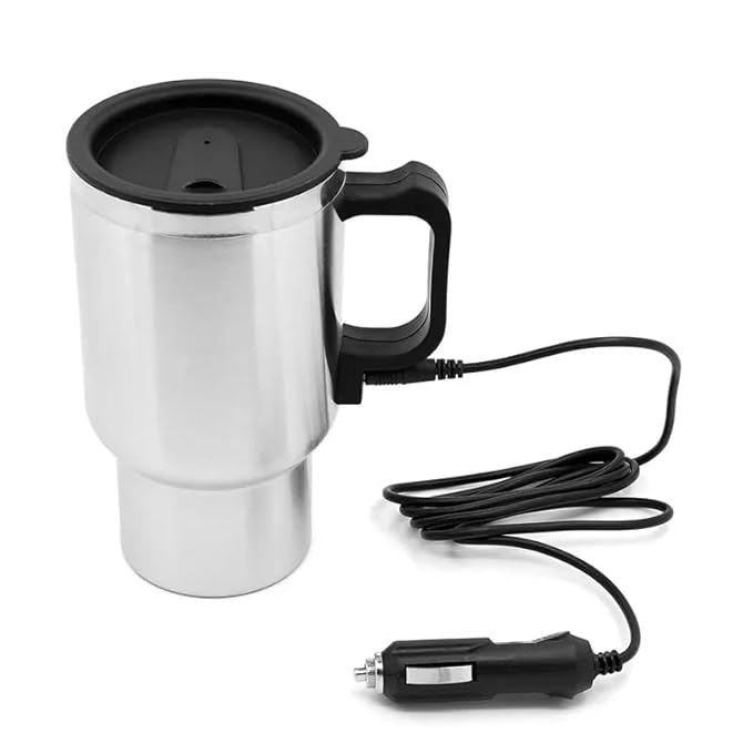 Desire Electric Car Kettle With Car Charging 450 ML