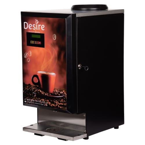 Coffee vendor outlet machine